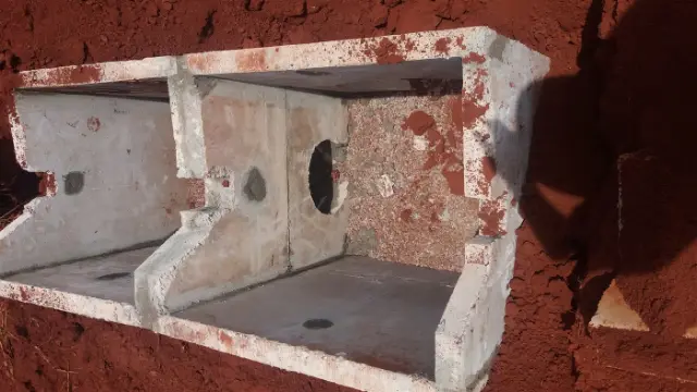 Assentamento de poço de visita